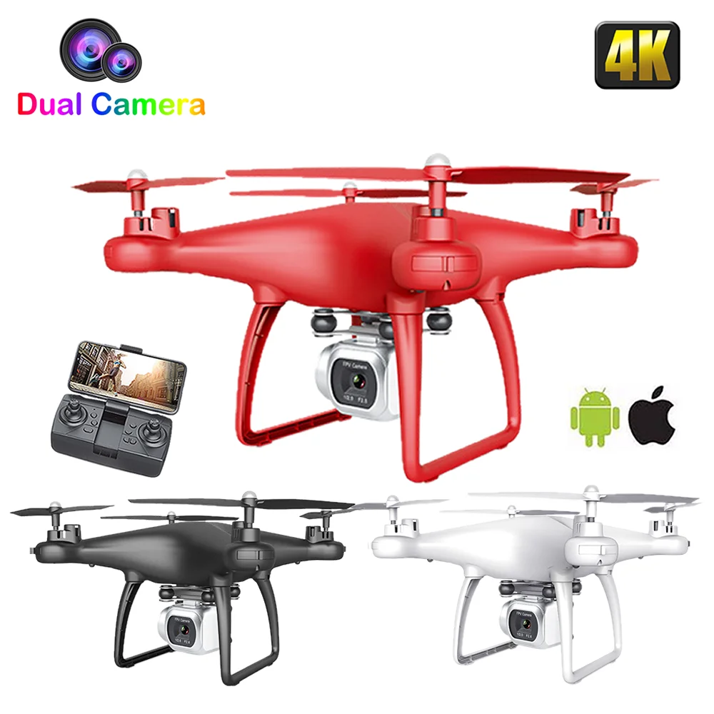 

RC Drone WIFI FPV UAV with Aerial Photography 4K HD Pixel Camera Remote Control 4-Aixs Quadcopter Aircraft Flying Toys JIMITU