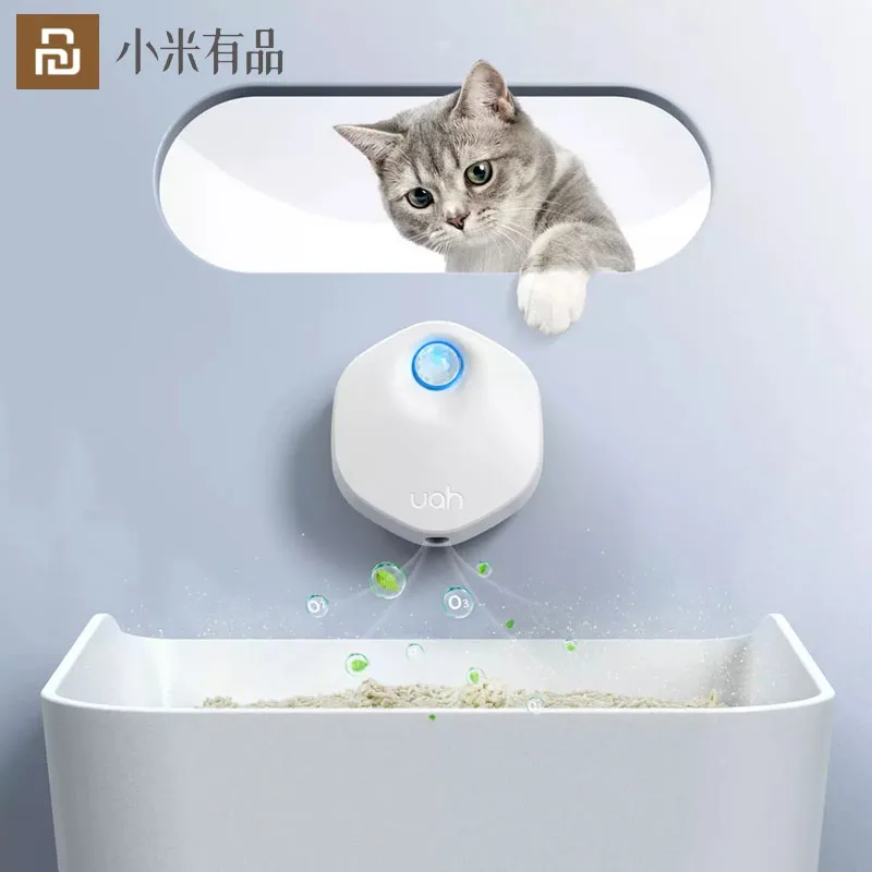 

Uah Cat Litter Box Air Purifier Ozone Generator Pet Odor Eliminator Intelligent Deodorizer From Xiaomi Youpin