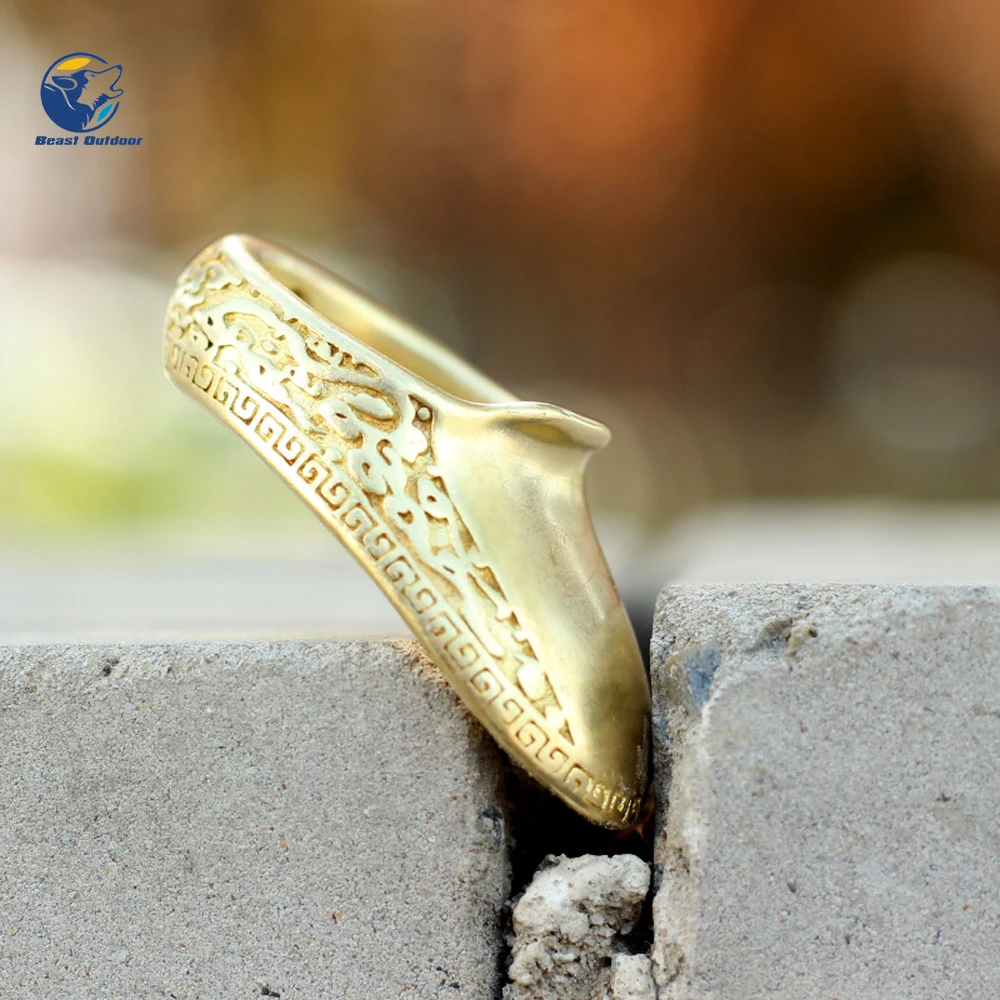 Наружные традиционные браслеты латунные пальцы охотничьи рогатки безопасные