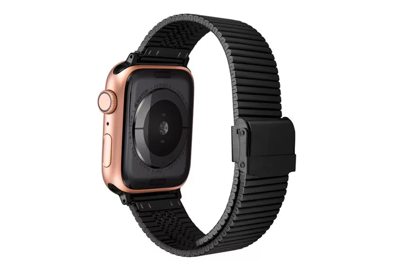 

New arrival Metal for Apple Watch Strap Band 44mm 42mm 40mm 38mm Stainless Steel Bracelet for for iWatch 6 SE 5 4 3 2 1 Series
