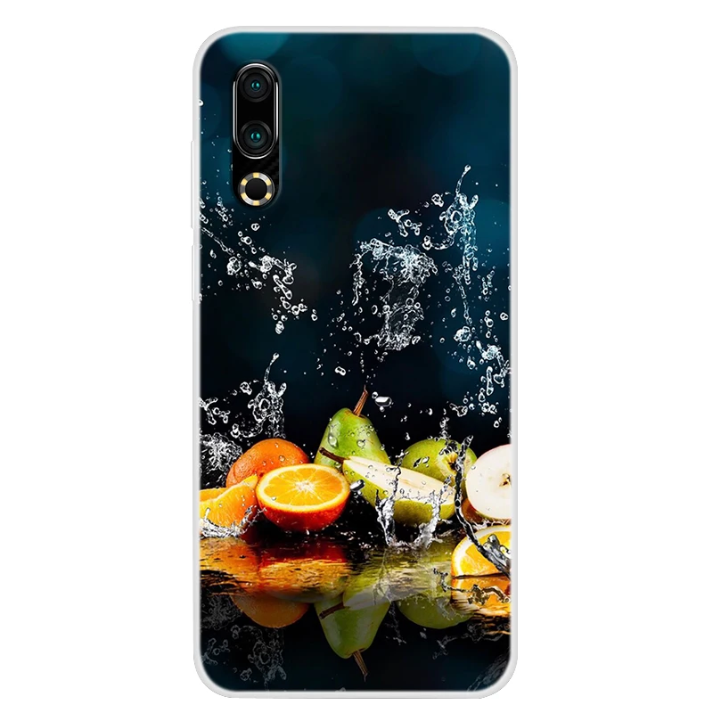 Soft Silicone All inclusive Phone Cover Case For Meizu 16 16S U10 X8 V8 Pro Back Color painted 6 Note 9 |