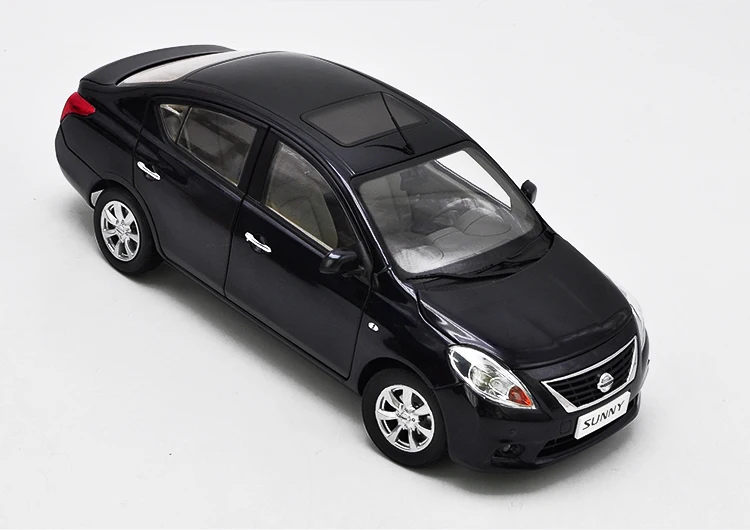 Оригинальная Заводская аутентичная 1:18 Nissan Sunny литая под давлением модель