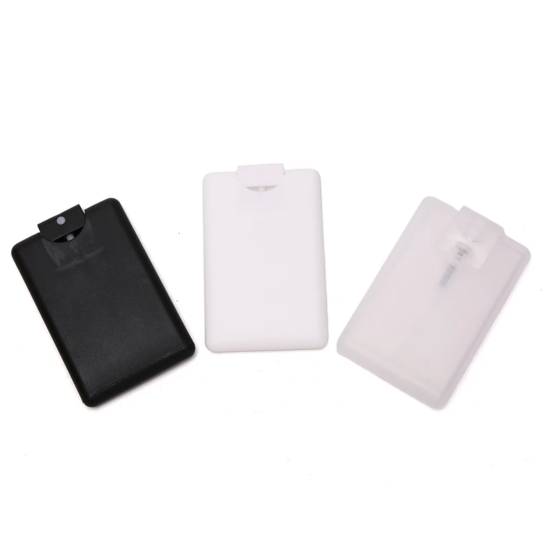 

5pcs Plastic Card Type Portable Perfume Spray Bottle Moisturizing Water Box New