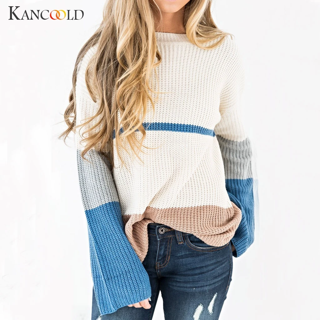 KANCOOLD Winter O-neck Women's Sweater Jersey Woman Mohair Knitted Twisted Thick Warm Lady's Pullover 2019 College Jumper Women |