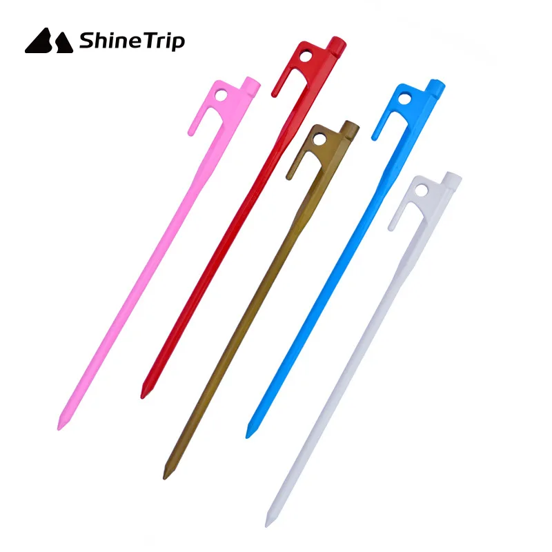 4 шт. колышки для палатки ShineTrip 20 см 30 см|Аксессуары палаток| |