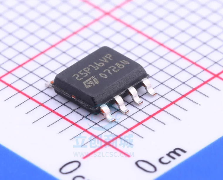 

5 pces/lote M25P16-VMN6TP 25p16vp sop8 flash novo e original