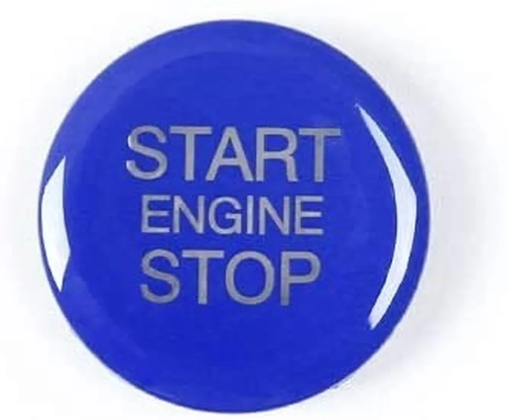 ABS автомобильный двигатель старт стоп переключатель Крышка отделка 1 шт. для Alfa