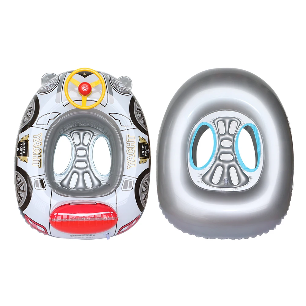 

PVC Baby Swim Ring Steering Wheel Summer Water Pool Neck Floating Bathing Supply Swimming Pool Accessories Outdoor Activities