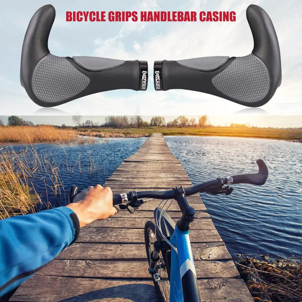 

Велосипедные ручки из резины ТПР, удобные и прочные Грипсы для горных велосипедов, 2 шт.