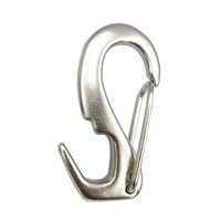 marine grade stainless steel spring hook anchor system snap hook shackle for marine boat yacht hardware