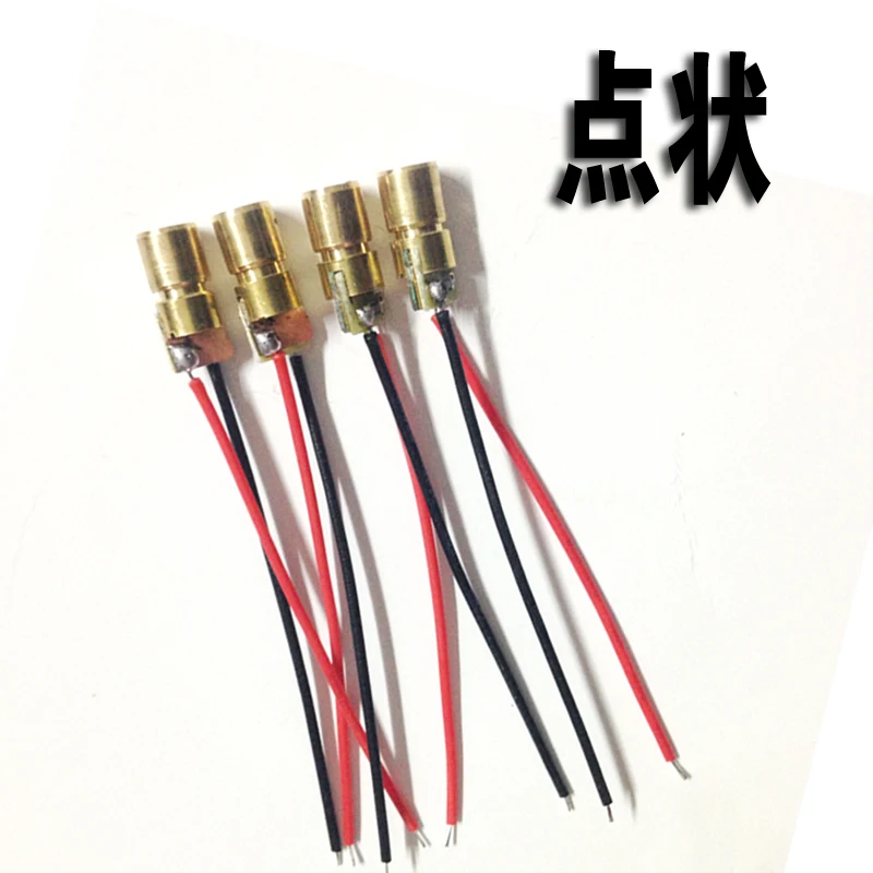 3 в 5 В лазерная головка диод мВт красная точка маленькая горизонтальная линия