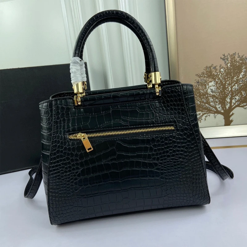 

2021 New Black Genuine Leather Women Messenger Bag Casual Fashion Women Hand bag Vintage Simplicity Portable Female Hand Bag