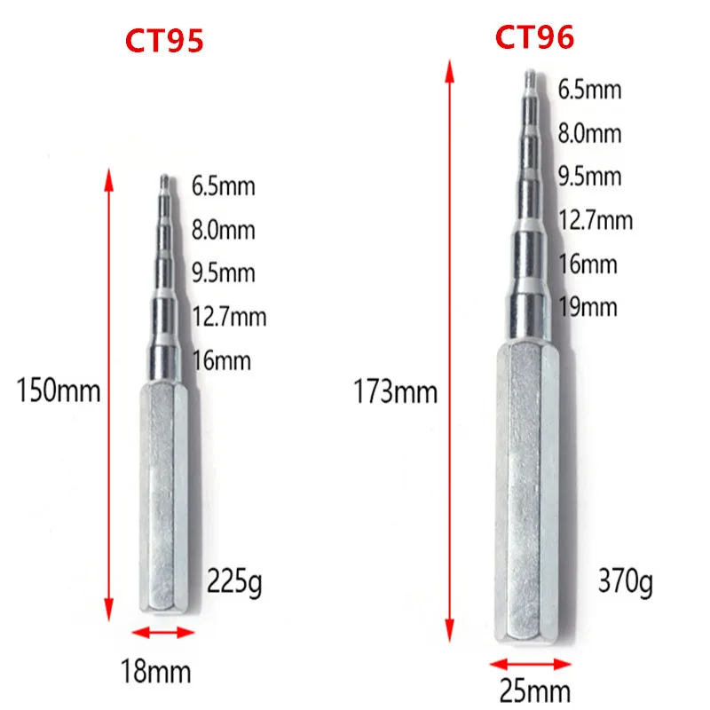 1 шт. руководство трубка Медь расширитель труб для кондиционера воздуха