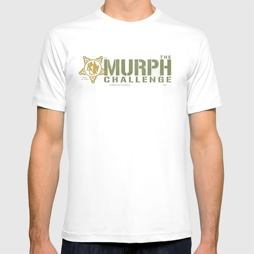 Murph Challenge 2020 футболка для тренировки мурафа Упражнения Фитнес Спорт потеря веса