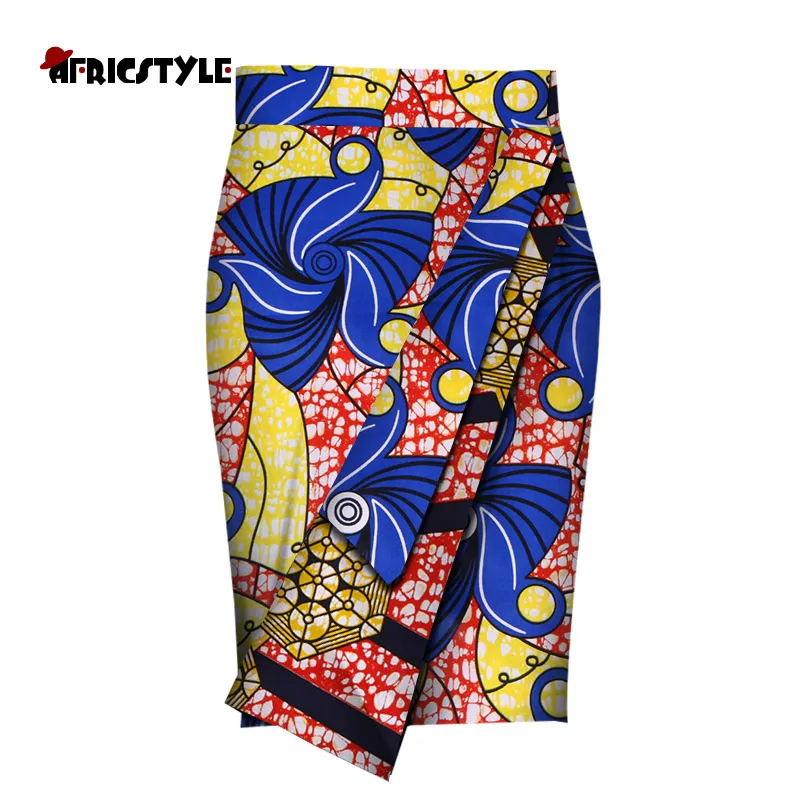 Женская винтажная юбка-карандаш облегающая юбка с Африканским принтом WY4895 2020 |