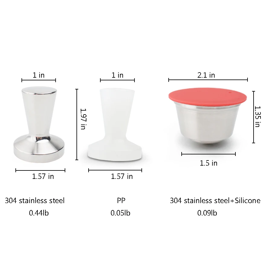 Многоразовая капсула для кофе Nescafe Dolce Gusto с крышкой из нержавеющей стали фильтр