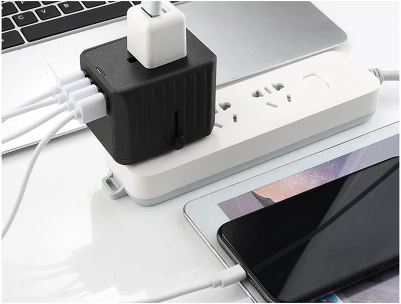 Универсальным преобразователем 4USB