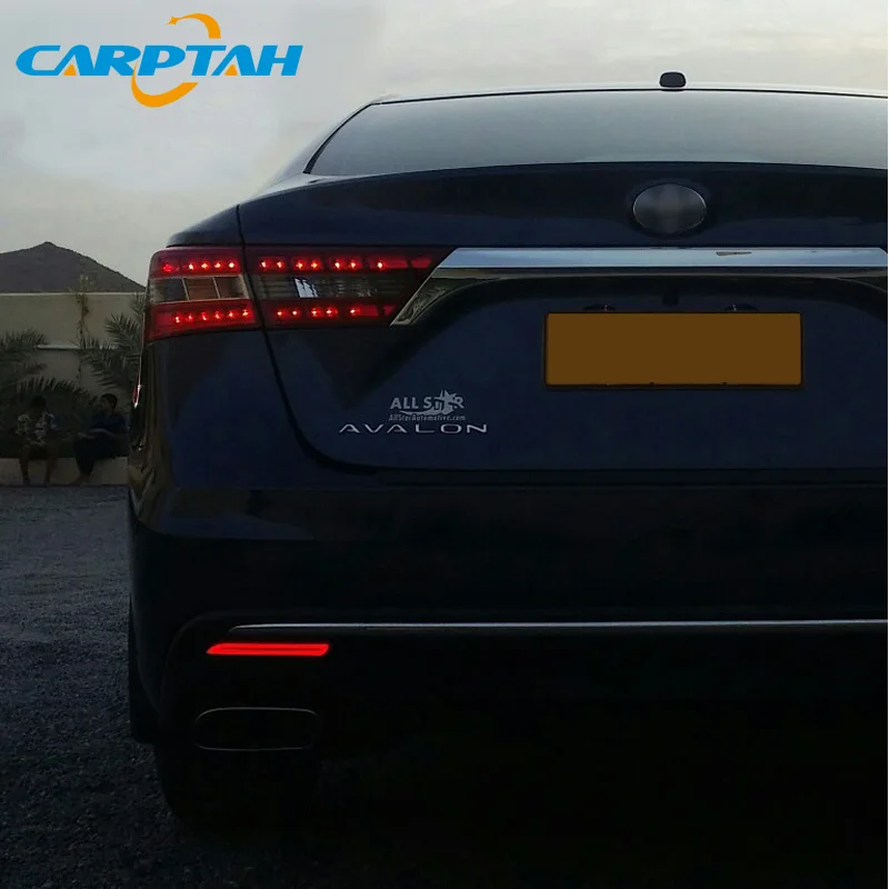 2 шт. светодиодный задний противотуманный фонарь для Toyota Alphard 2015 2016 2017 2018 2019 водить