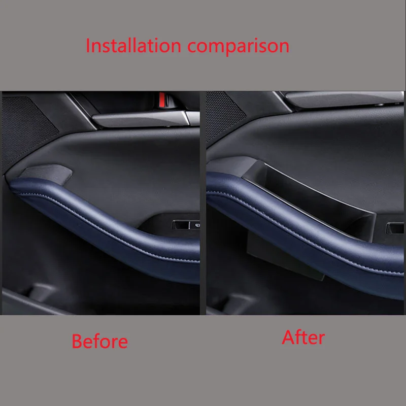 

For Mazda CX-30 CX30 2020 2021 door armrest storage box storage box Door Storage Barrel Stowing Tidying