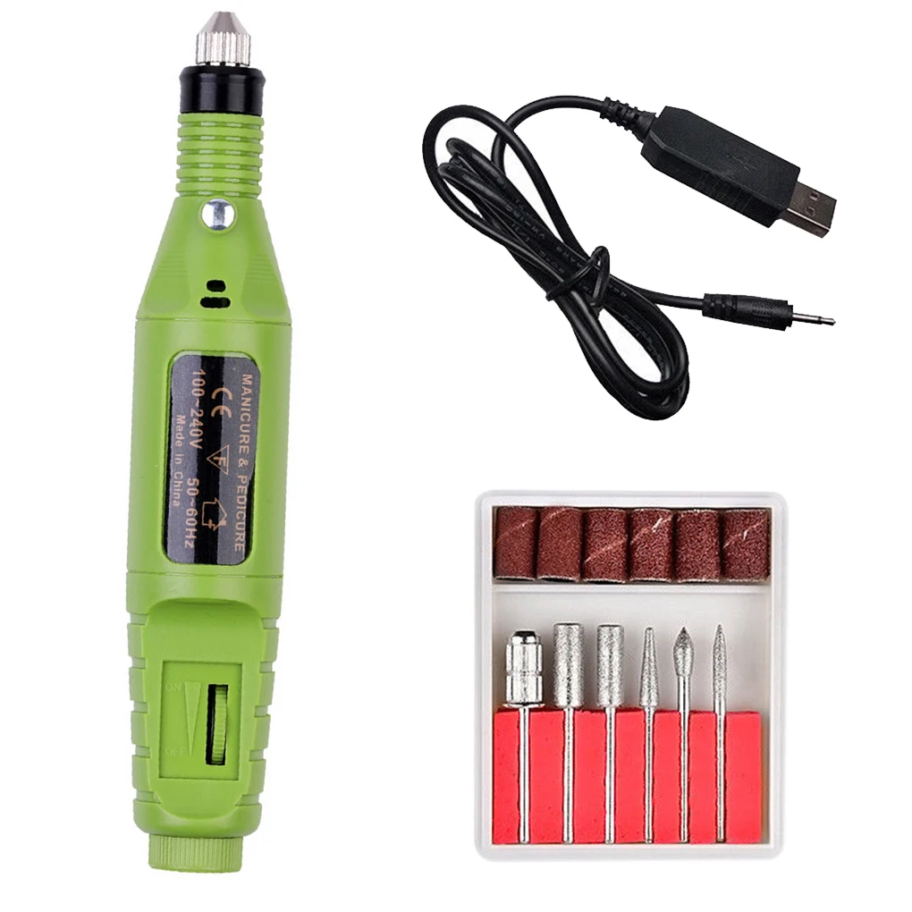 Набор для маникюра 5 в 1 набор стрижки ногтей Электрический салонный корректор