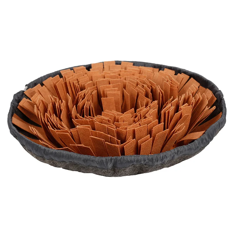 

48x48cm Pet Dog Snuffle Mat Nose Smell Training Sniffing Pad Slow Feeding Bowl mat funny interactive pet feeder