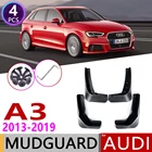 Автомобильный брызговик для Audi A3 Sportback люк 2013  2019 Fender брызговик Всплеск закрылки аксессуары для брызговиков 2014 2015 2016 2017 2018