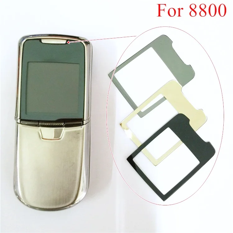 black for 8800 Novaphopat черный стеклянный экран для Nokia 8800 Classic/8800SE 8800 SE 8800 Sirocco стеклянная зеркальная линза Панель+ отслеживание - Цвет: black for 8800