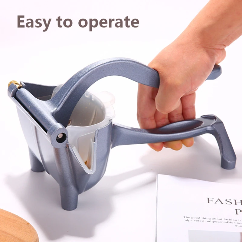 

Manual Juice Squeezer Aluminum Alloy Hand Pressure Juicer Pomegranate Orange Lemon Sugar Cane Juice Fresh Juice Fruit Juicer