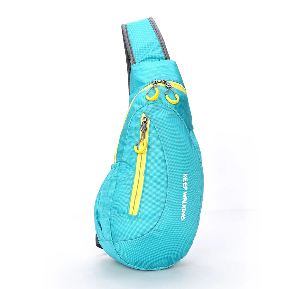 Нагрудная сумка унисекс водонепроницаемая нейлоновая для мужчин женщин бега |