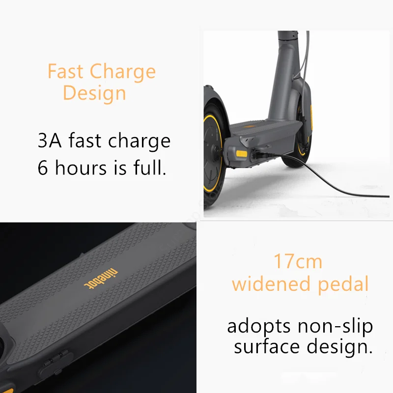 ЕС наличии Ninebot Max G30 Smart Электрический Скутер Складной 10 &quotшин KickScooter минус 30 км/ч