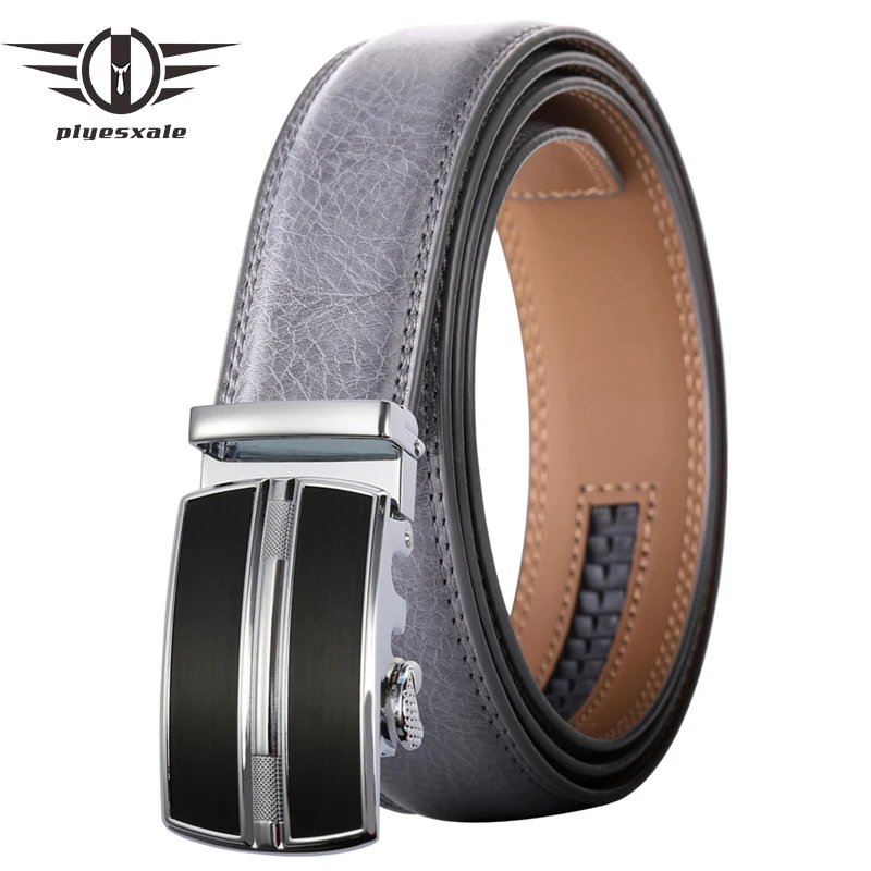 

Black White Gray Blue Brown Men Belt 2021 New Genuine Leather Luxury High Quality Mens Belts Casual Formal Cinto Masculino B518
