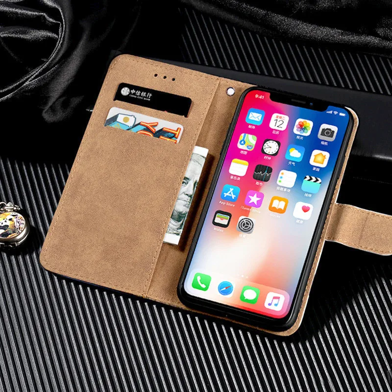 flip wallet leather case for umidigi bison stand book wallet coque case on umidigi bison 6 3inch protective shell phone cover free global shipping