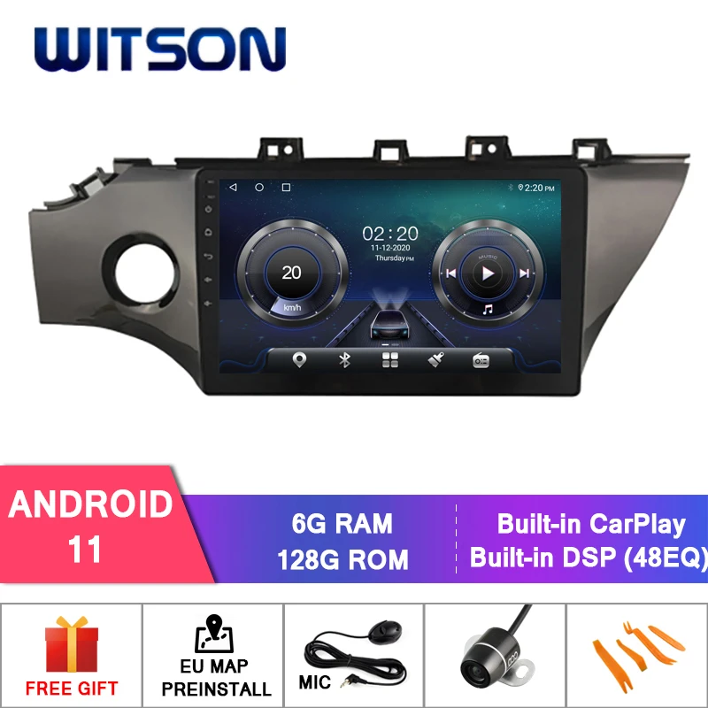 Автомобильная DVD-система WITSON на Android 11 для KIA K2/RIO 2017-2018 автомобильный