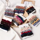 Женская резинка для волос с принтом, 1 комплект