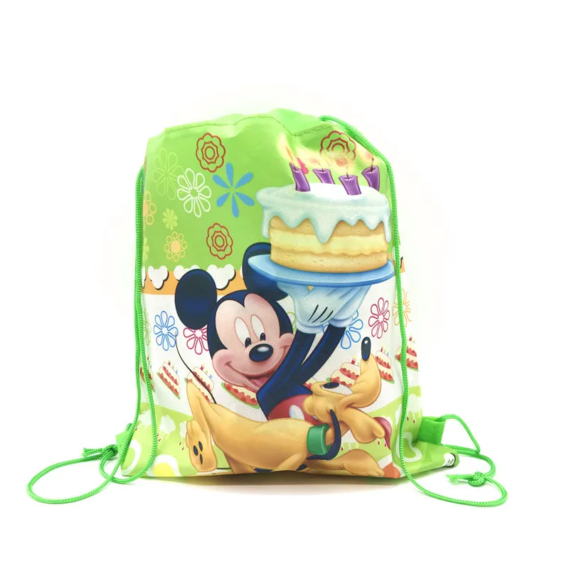8/16/24/50 шт диснеевский Микки модные Портативный обувь спортивная сумка для
