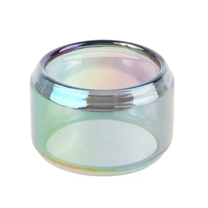 

Rainbow Color Pyrex Glass Tube Fatboy Version Glass Tank for Manta MTL RTA Tank PXPE