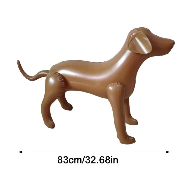 

Environmental Protection PCV Inflatable Dog Children Outdoor Indoor Toy Party Decoration Ornaments Model Kids Performance Props