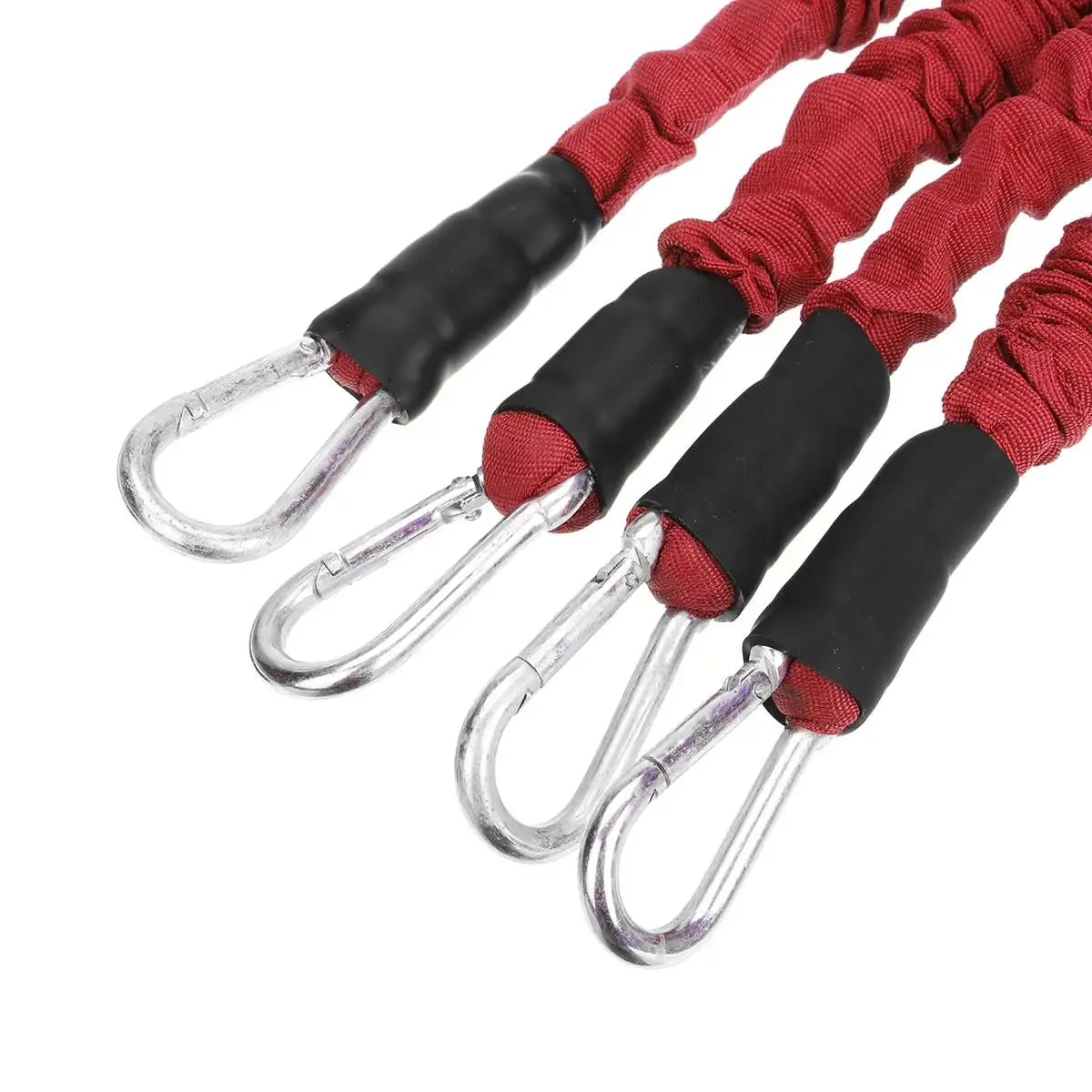 

11pcs Resistance Ropes Set Elastic Force Squat Training Tools Taekwondo Yoga Pilates Resistance Band Elastic Rope Pull Rope