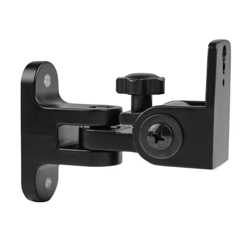 

Speaker Wall Mount Bracket, Zinc Alloy Universal Surround Sound Wall Holder Stand(2 PCS)