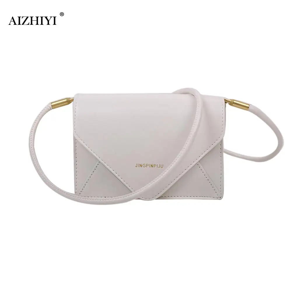 

Solid PU Leather Crossbody Bags Women Casual Shoulder Ladies Flap Square Handbag Fashion Exquisite Shopping Bag