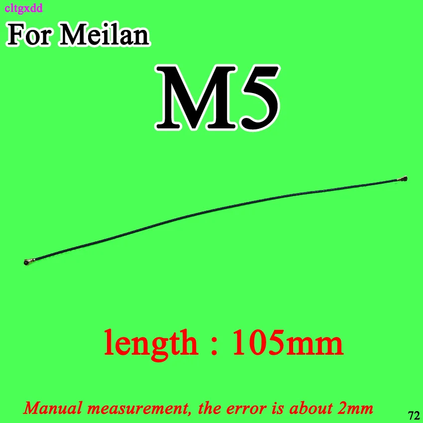 for Meilan M5 Cltgxdd антенна Wifi сигнальный гибкий кабель-провод Лента для Meizu MX4 MX5 MX6 Pro 5 6 M3 M3S M5 M5S M6 M2 Примечание U10 U20 - Цвет: for Meilan M5