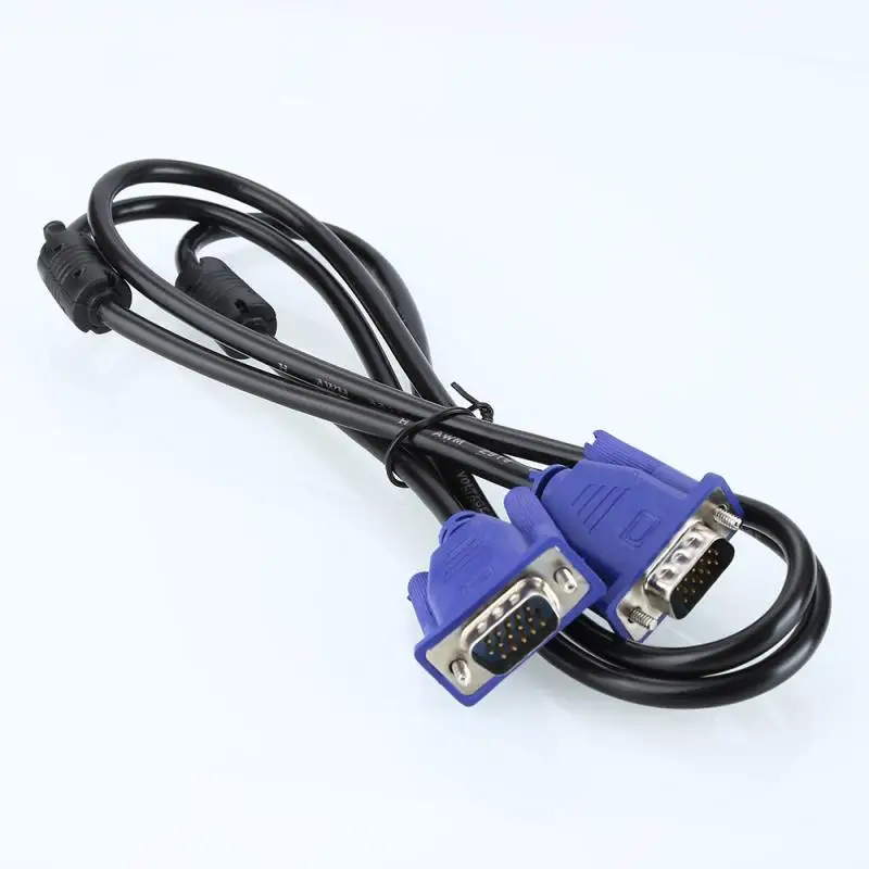 VGA To Cable Adapter Male Connector HD15 Changer Convertor For Laptop PC SVGA Coupler Adaptor Plug And Play | Компьютеры и офис