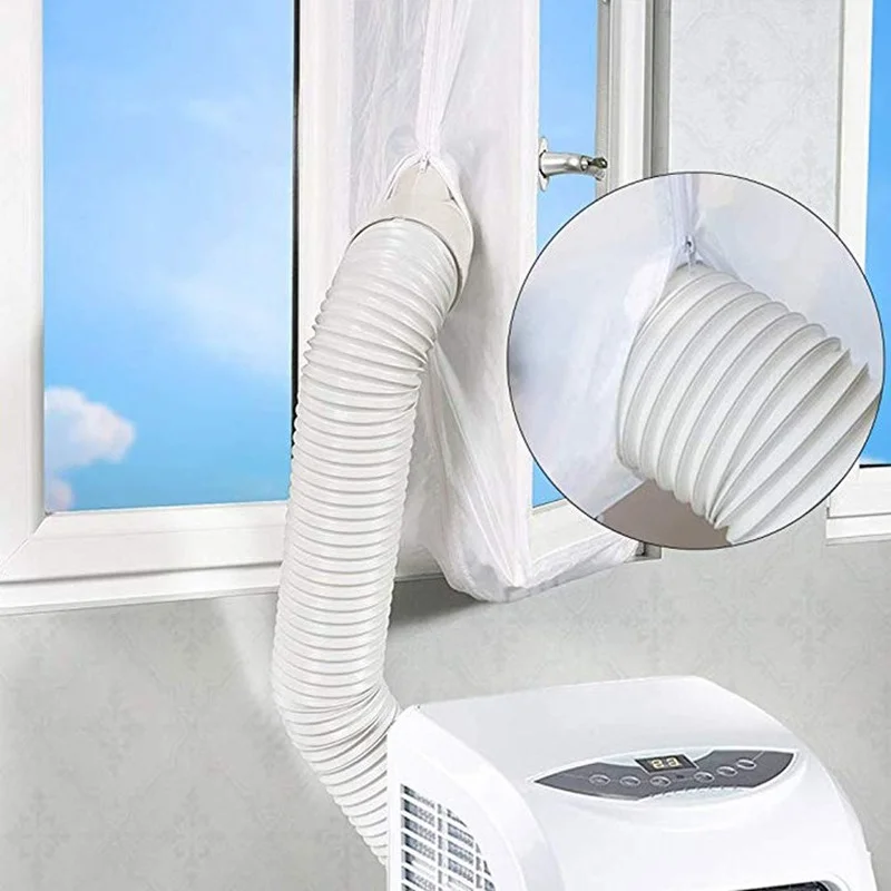 

3/4m window sealing air conditioner cover flexible waterproof mobile air conditioner soft plate fitting soft sealing baffle