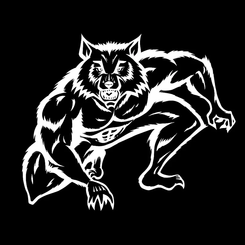 

Go Shovel The Package Cool Werewolf Mythologize Creature Decorate Car Sticker 18.1cm*15cm