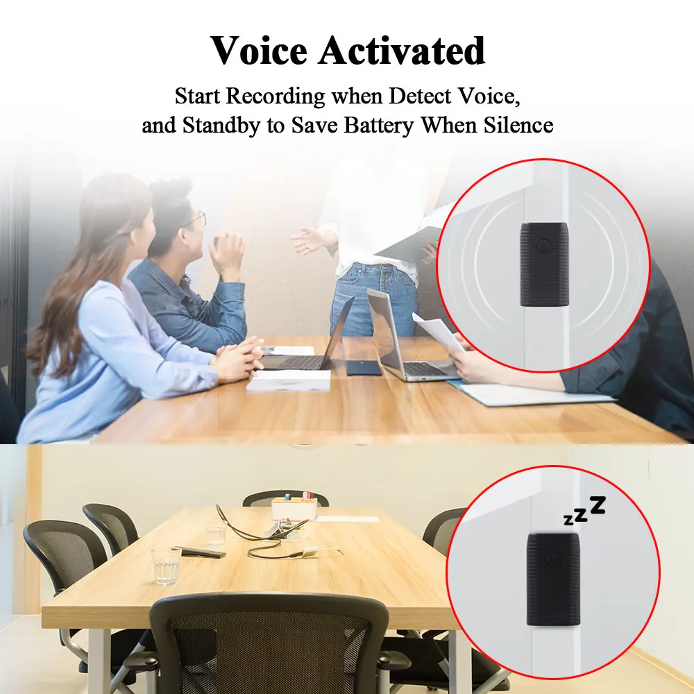 Магнитный мини Аудио Цифровой диктофон VJOY запись голоса за 17 часов|Цифровые