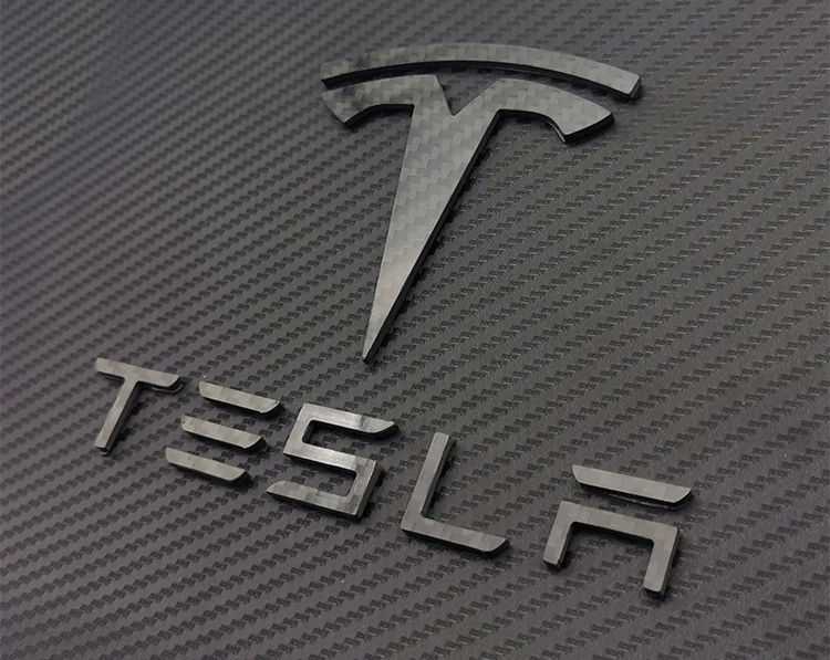 

Настоящее углеродное волокно для Tesla Model 3, модель Y, логотип спереди, буквы для багажника, альтернативный логотип, буква, наклейка, модификаци...