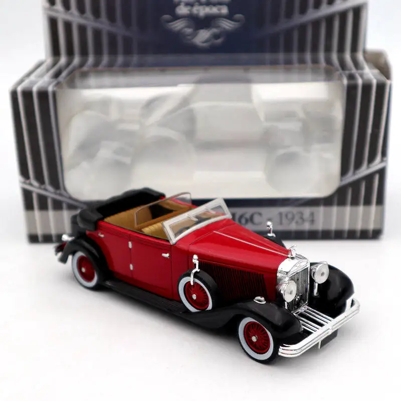 AUTOS de epoca 1/43 Hispano Suiza H6C 1934 модели литья под давлением Классическая коллекция автомобилей игрушки