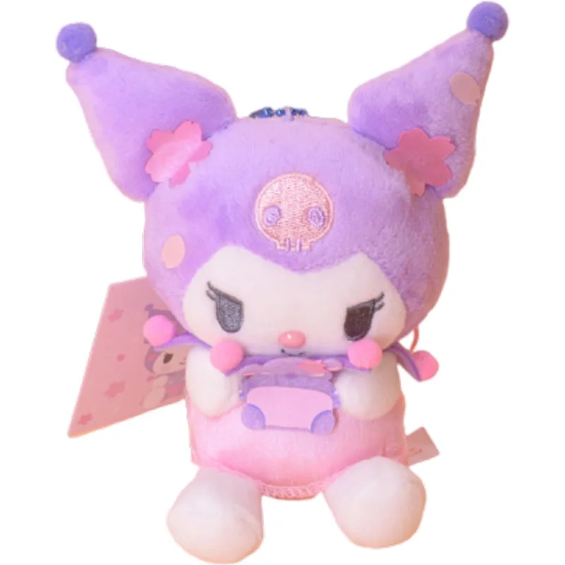 Оригинал 11 см Kuromi Cinnamoroll мой Мелодия Мело помпон пурин Хелло Китти Япония
