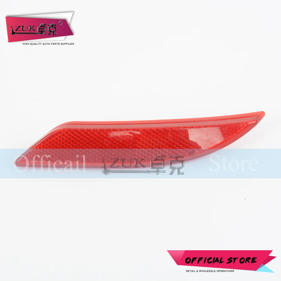 ZUK For Ford Fiesta Sedan Saloon MK6 6TH 2009 2010 2011 2012 Rear Bumper Reflector Fog Lightfog Lamplight Car Styling Light | Автомобили и