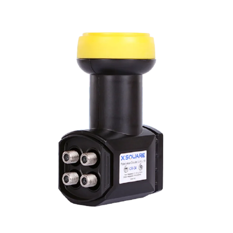 XSQUARE круглая полярность 10 75 ГГц Ku Band Quad 4 Выход LNB |